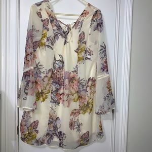 Jodi Kristopher floral flow dress